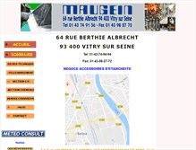 Tablet Screenshot of maugein.fr